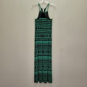 L8teR Sleeveless Side Splits Maxi Dress